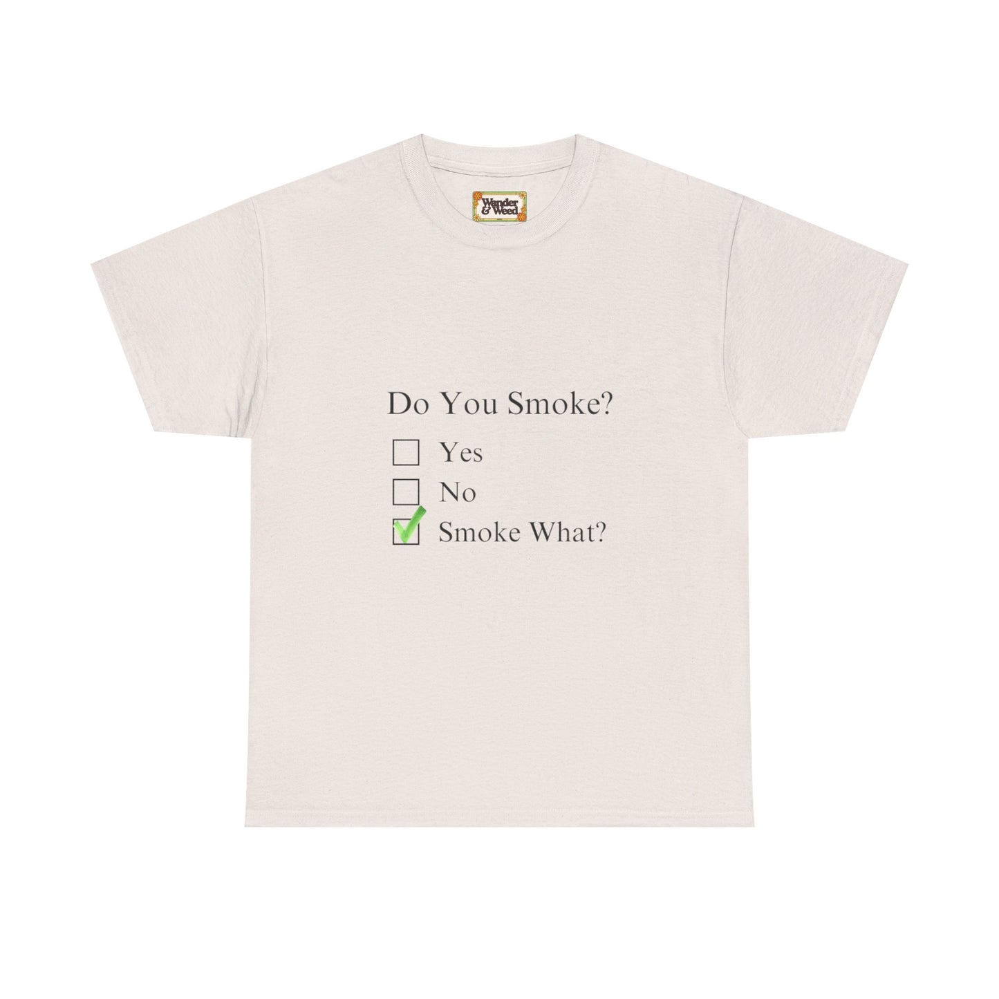 "Smoking Questionnaire" Men's Cotton Tee