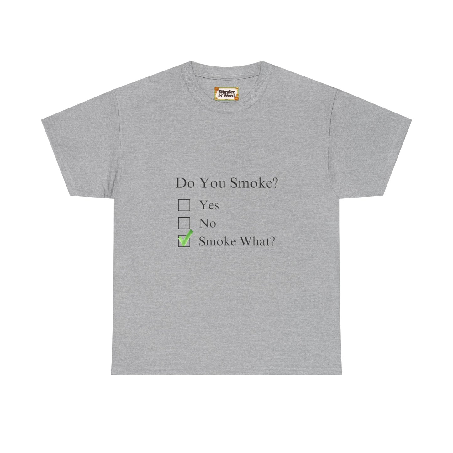 "Smoking Questionnaire" Men's Cotton Tee