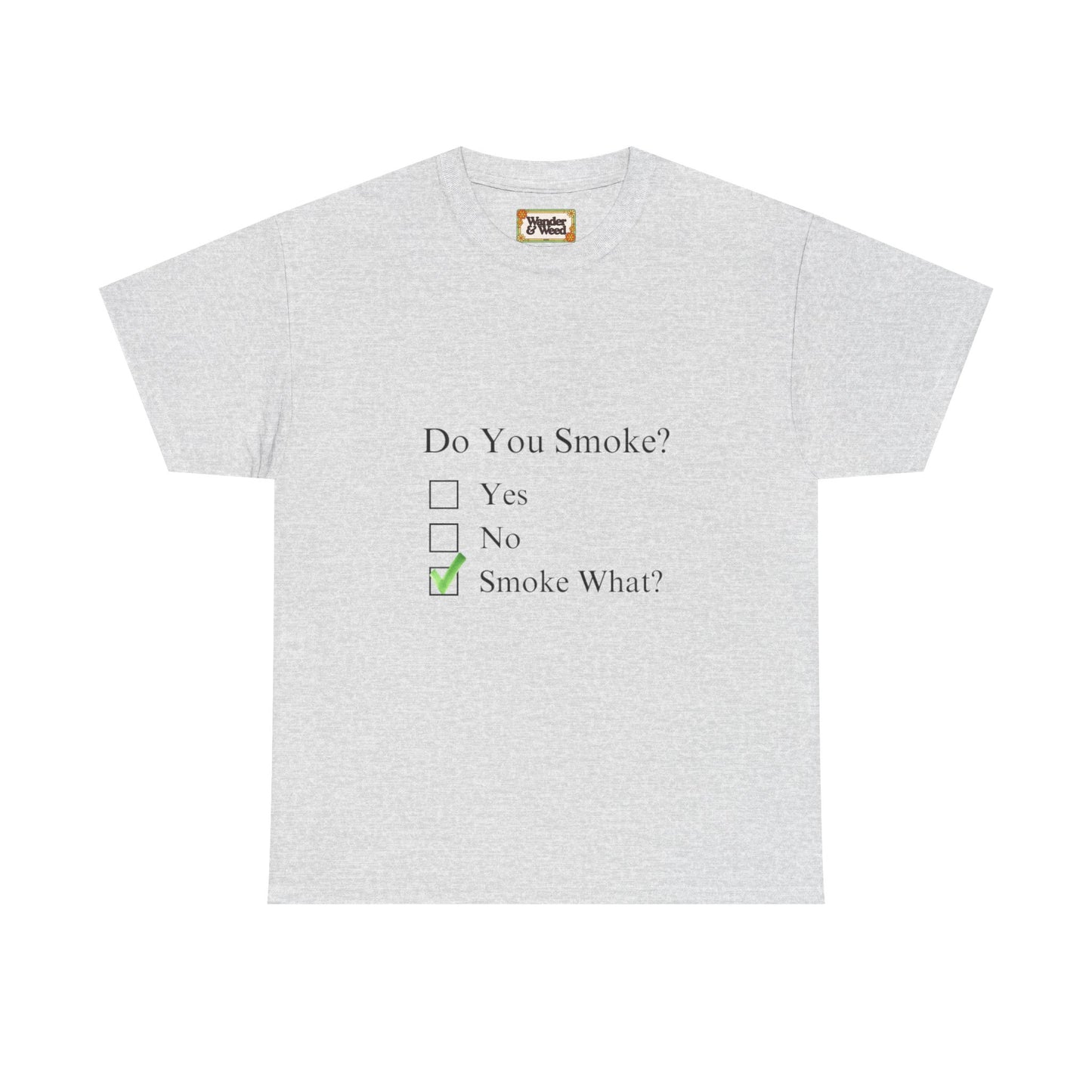 "Smoking Questionnaire" Men's Cotton Tee