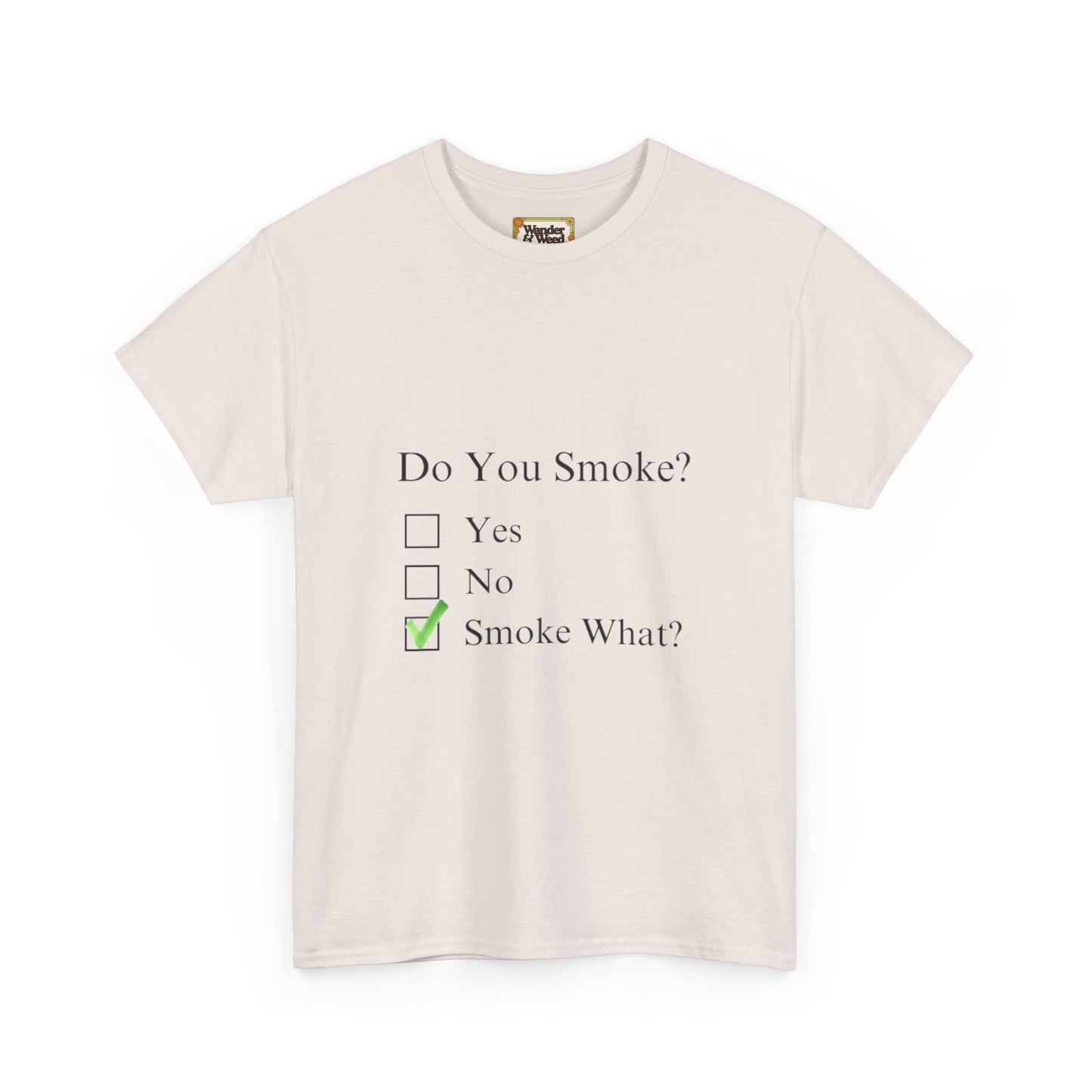 "Smoking Questionnaire" Men's Cotton Tee