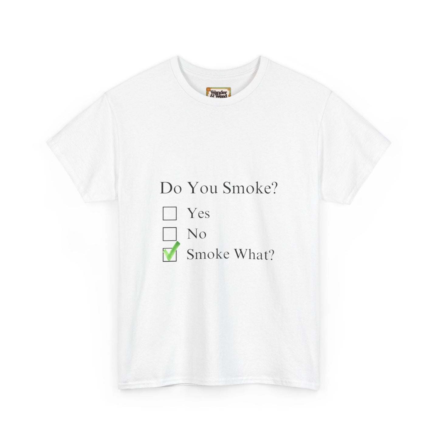 "Smoking Questionnaire" Men's Cotton Tee