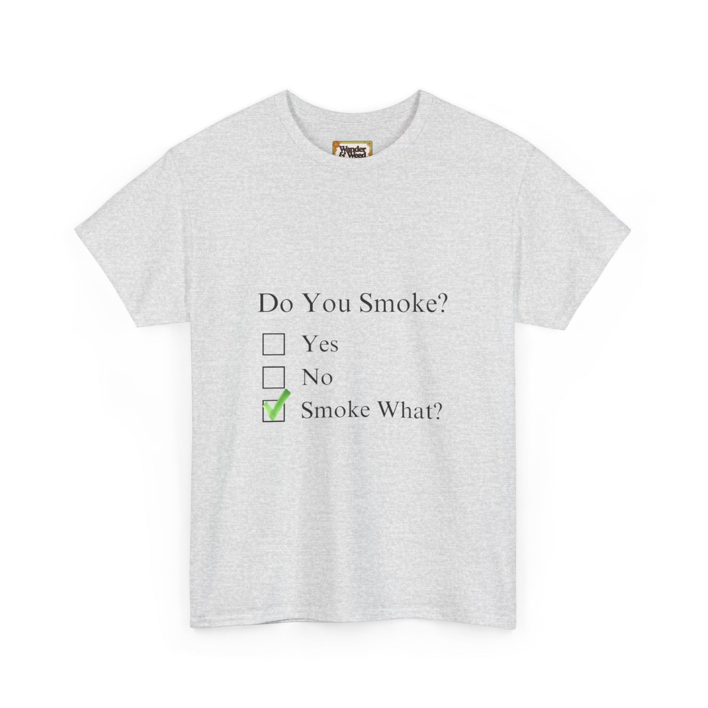 "Smoking Questionnaire" Men's Cotton Tee