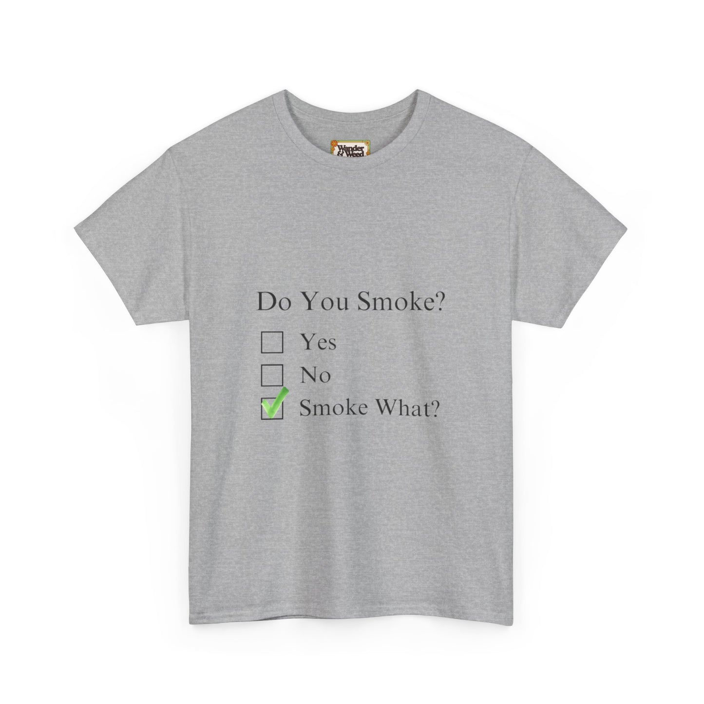 "Smoking Questionnaire" Men's Cotton Tee
